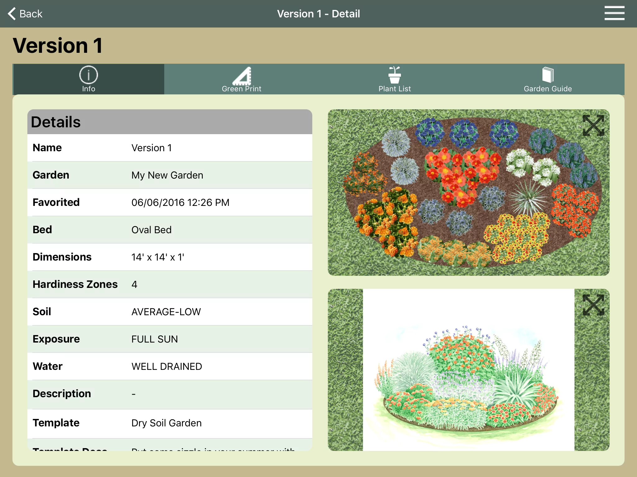 Garden GreenPrint